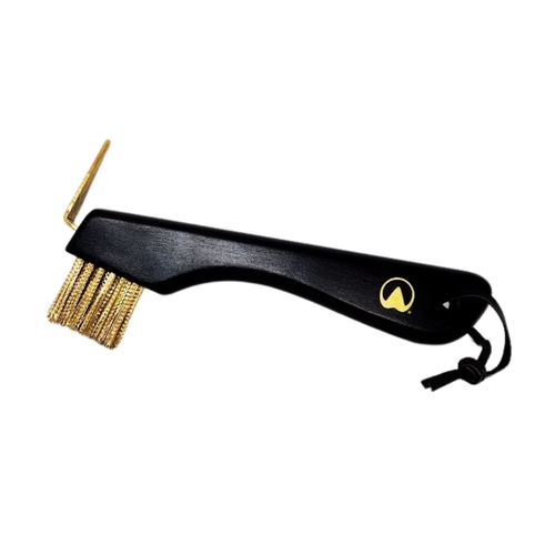 Hoof Pick with copper wire brush